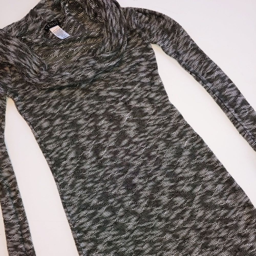Venus Gray Sweater Dress S
